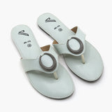 Women's Slipper - Light Green, Women Slippers, Chase Value, Chase Value