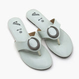 Women's Slipper - Light Green, Women Slippers, Chase Value, Chase Value