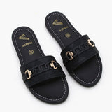 Girls Slipper - Black, Girls Slippers, Chase Value, Chase Value