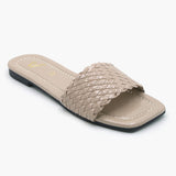 Girls Slipper - Beige, Girls Slippers, Chase Value, Chase Value