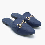 Women's Banto Slipper - Blue, Women Slippers, Chase Value, Chase Value