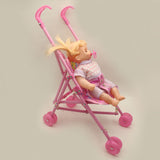 Baby Girl 12" Stroller With Crying - Pink, Kids Other Accessories, Chase Value, Chase Value