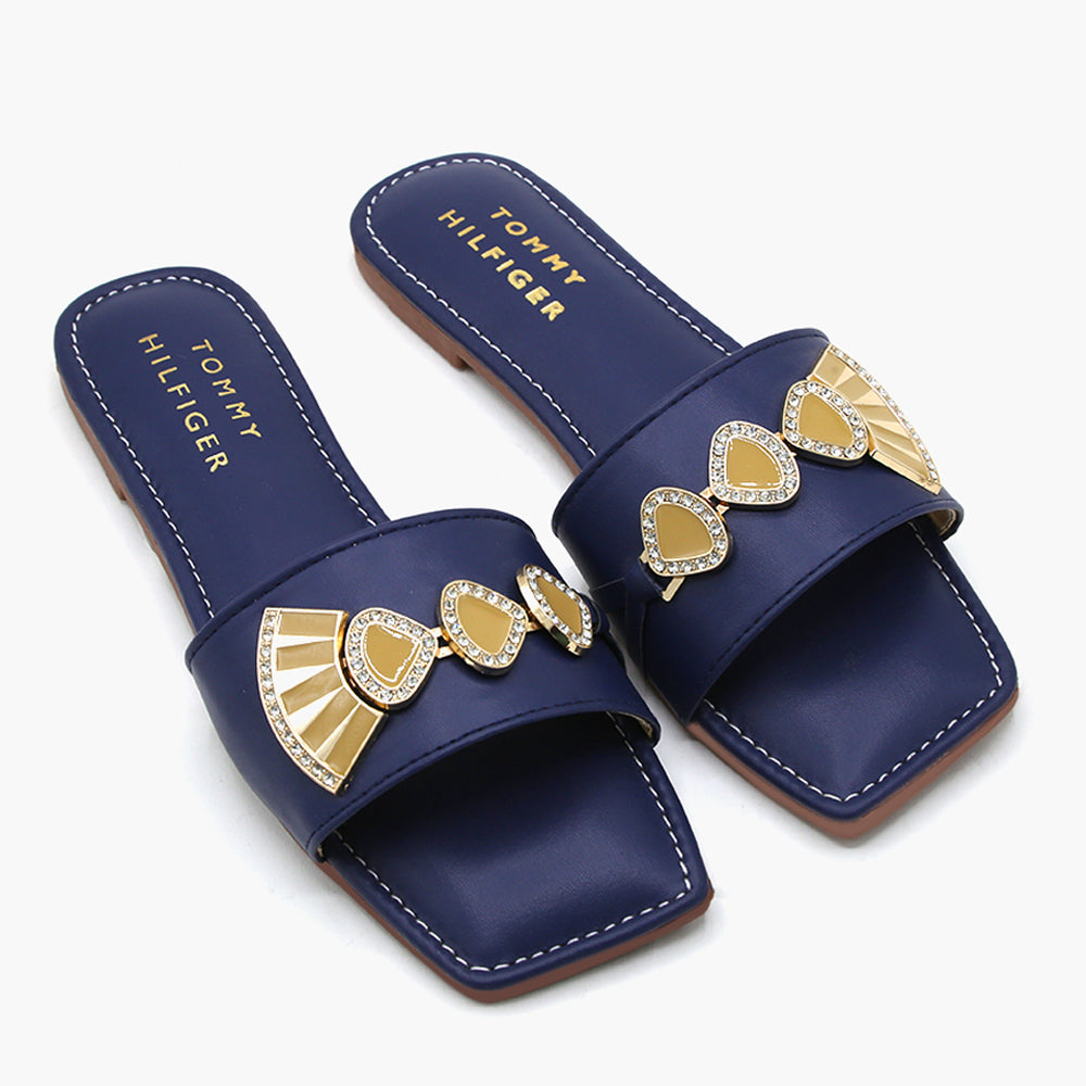 Women's Slipper - Blue, Women Slippers, Chase Value, Chase Value