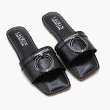 Women's Slipper - Black, Women Slippers, Chase Value, Chase Value