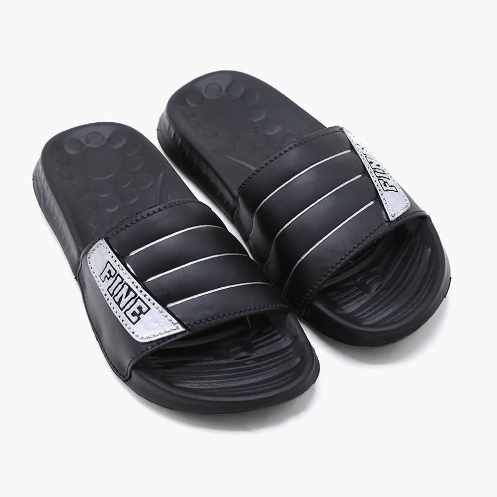 Boys Slider - Silver, Boys Slippers, Chase Value, Chase Value