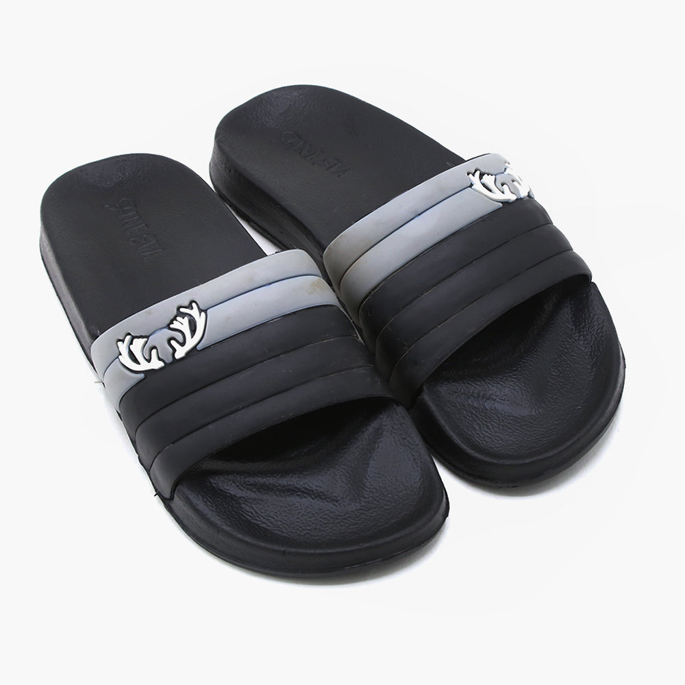 Boys Slider - Grey, Boys Slippers, Chase Value, Chase Value