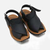 Boys Peshawari Sandal - Black, Boys Sandals, Chase Value, Chase Value