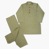 Boys Mashriq Shalwar Suit - Green, Boys Shalwar Kameez, Chase Value, Chase Value