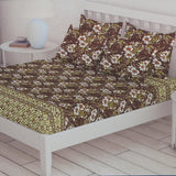 Double Bed Sheet With 2 Pillow - M-22, Double Size Bed Sheet, Chase Value, Chase Value
