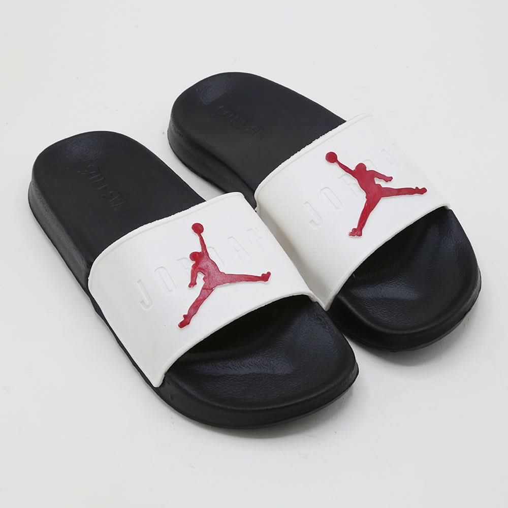 Men's Slider Jordan - White, Men's Slippers, Chase Value, Chase Value