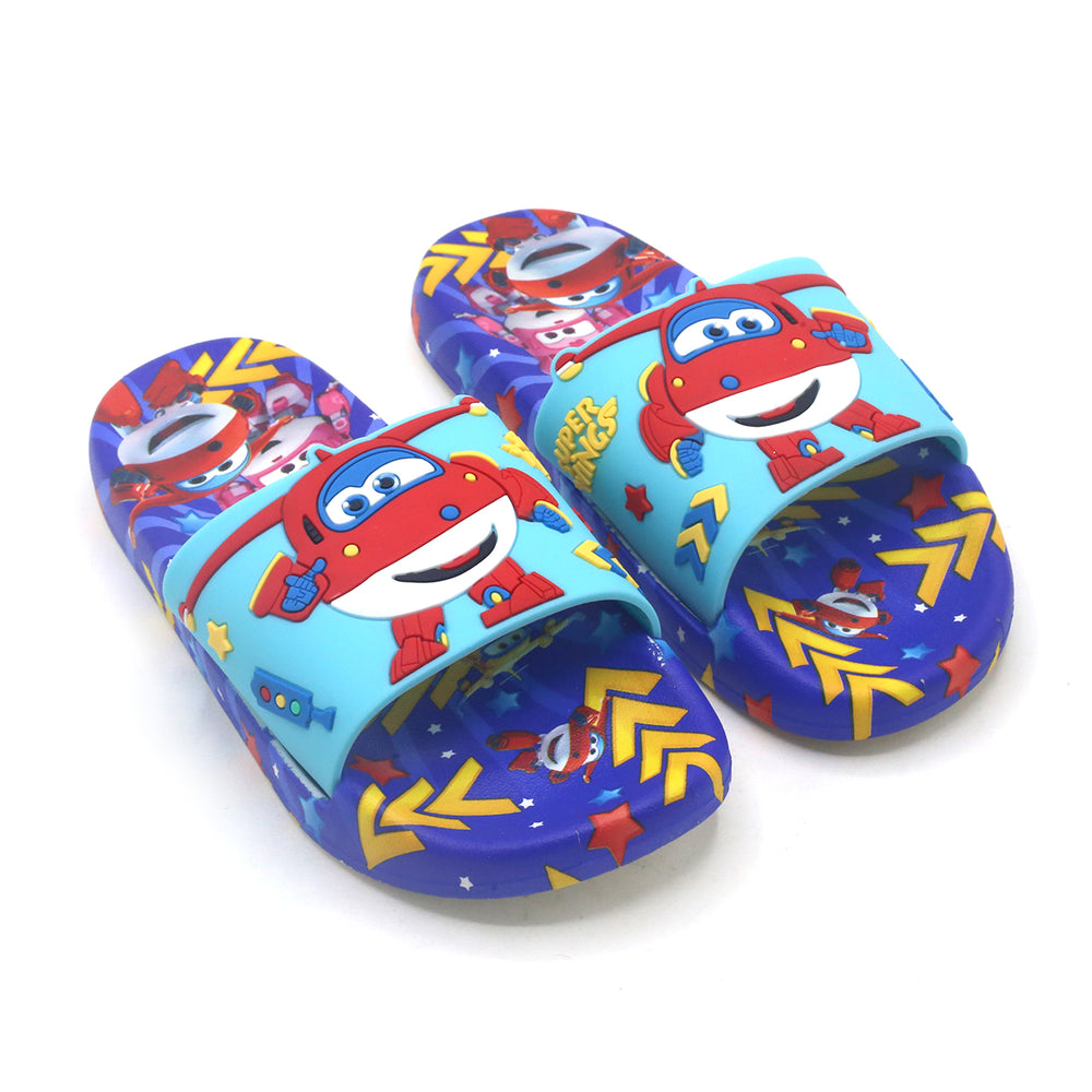 Boys Slider - Blue, Boys Slippers, Chase Value, Chase Value