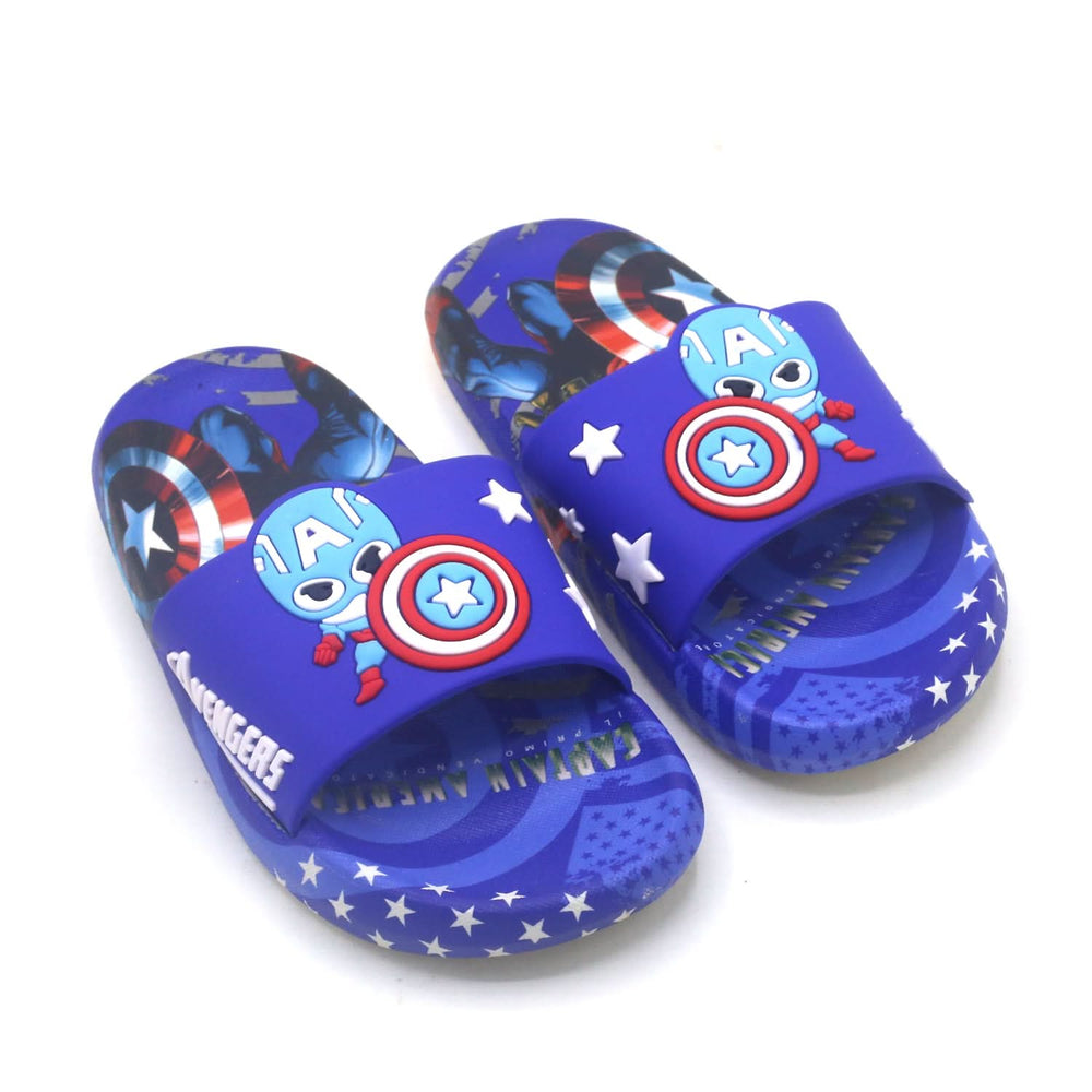 Boys Slider - Blue, Boys Slippers, Chase Value, Chase Value