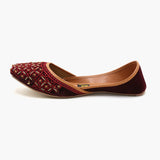Women's Khussa - Maroon, Women Khussa, Chase Value, Chase Value