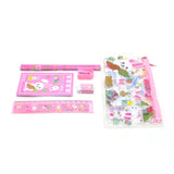 Stationery Set - Pink, Pencil Boxes & Stationery Sets, Chase Value, Chase Value