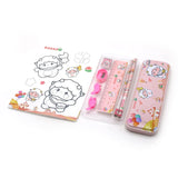 Stationery Set - Peach, Pencil Boxes & Stationery Sets, Chase Value, Chase Value
