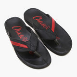 Men's Flip Flop Slipper - Black, Men's Slippers, Chase Value, Chase Value