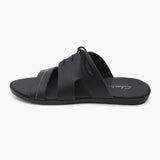 Men's Slipper - Black, Men's Slippers, Chase Value, Chase Value