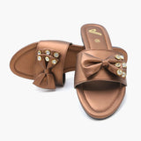 Women's Slipper - Brown, Women Slippers, Chase Value, Chase Value