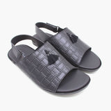 Men's Slipper - Black, Men's Slippers, Chase Value, Chase Value