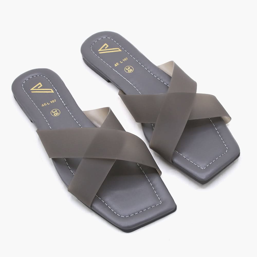 Women's Slipper - Grey, Women Slippers, Chase Value, Chase Value