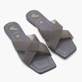 Women's Slipper - Grey, Women Slippers, Chase Value, Chase Value