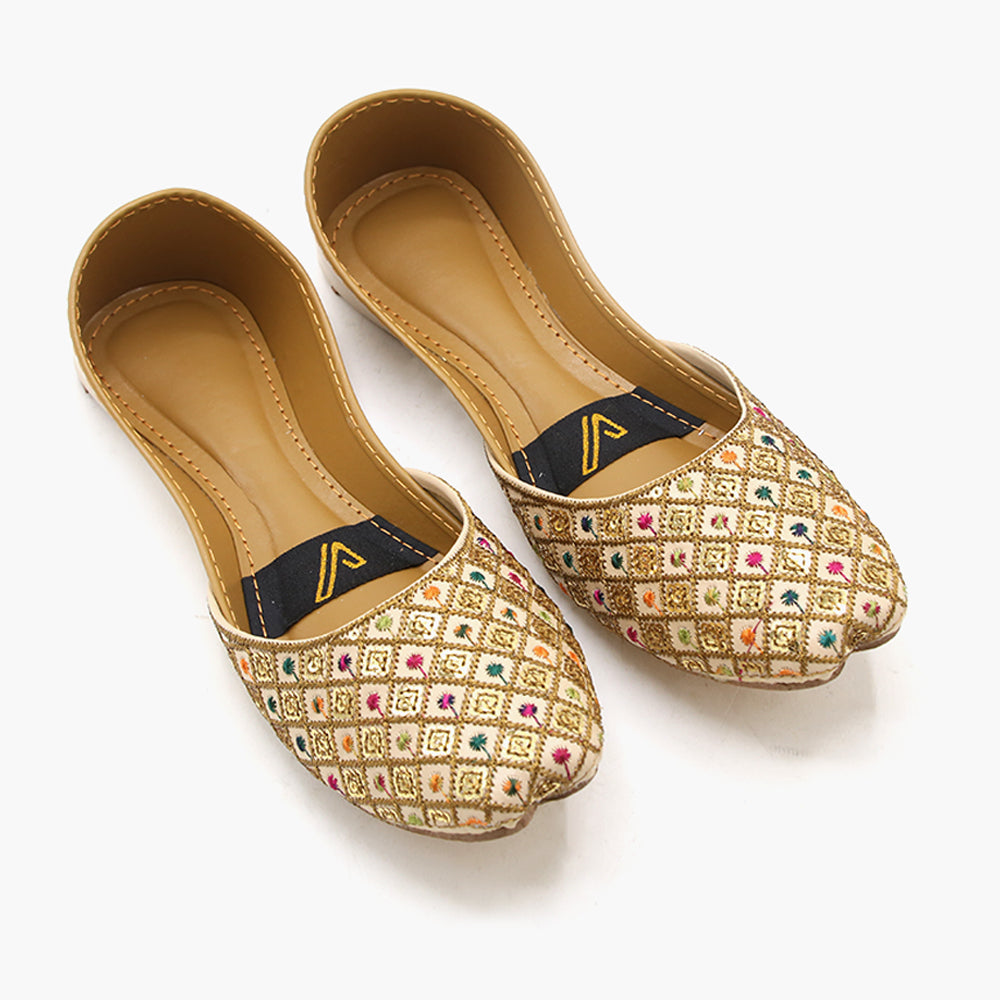 Women's Khussa - Fawn, Women Khussa, Chase Value, Chase Value