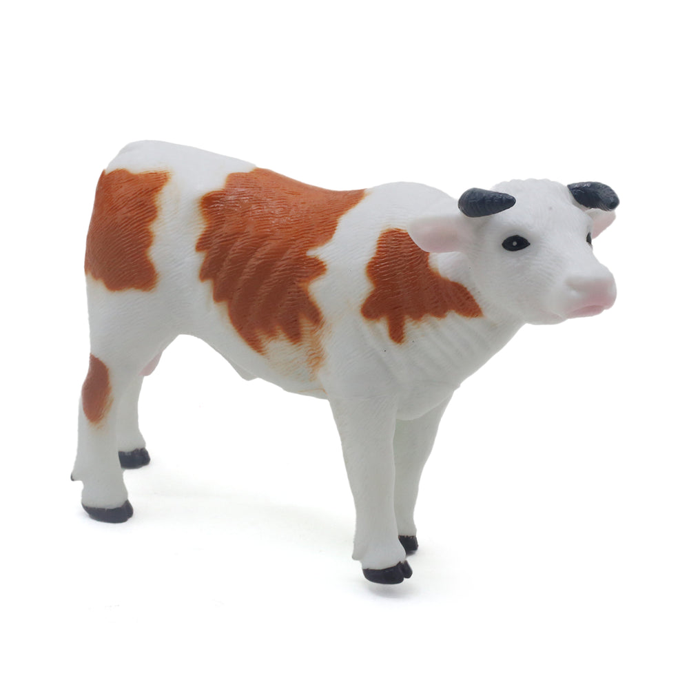 Calf Greeting Card With Sound - Brown & White, Animal Toys, Chase Value, Chase Value