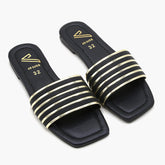 Girls Slipper - Black, Girls Slippers, Chase Value, Chase Value