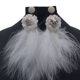 Long Earrings - White, Women Earrings & Tops, Chase Value, Chase Value