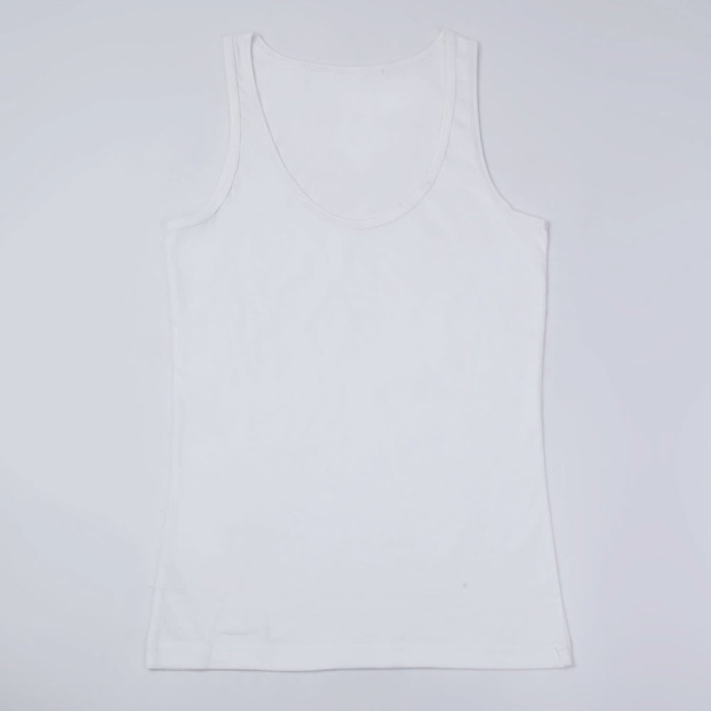 Girls Camisole Wide Strap-White, Girls Shameez Camisole & Biddies, Chase Value, Chase Value