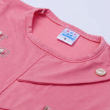 Girls Half Sleeves Suits - Pink, Girls Suits, Chase Value, Chase Value