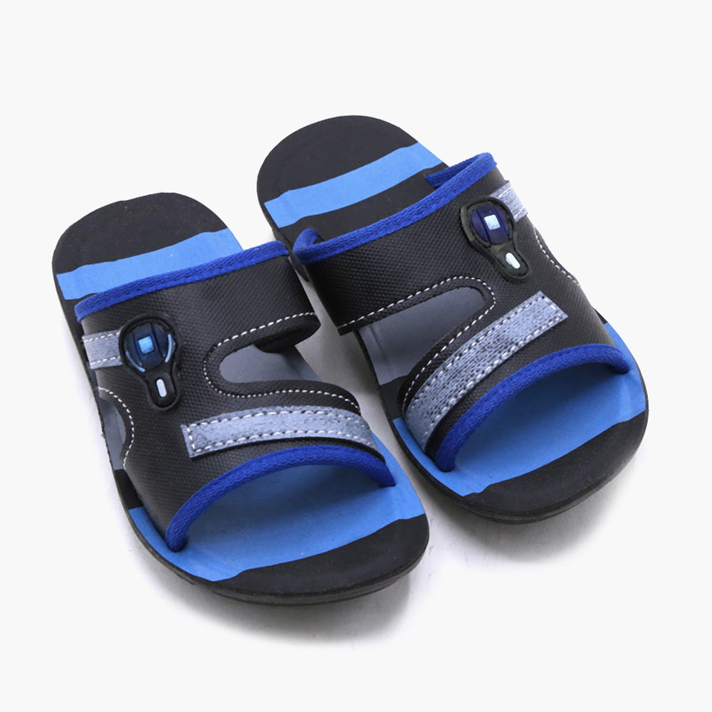 Boys Slipper - Black, Boys Slippers, Chase Value, Chase Value