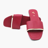 Women's Slipper - Maroon, Women Slippers, Chase Value, Chase Value