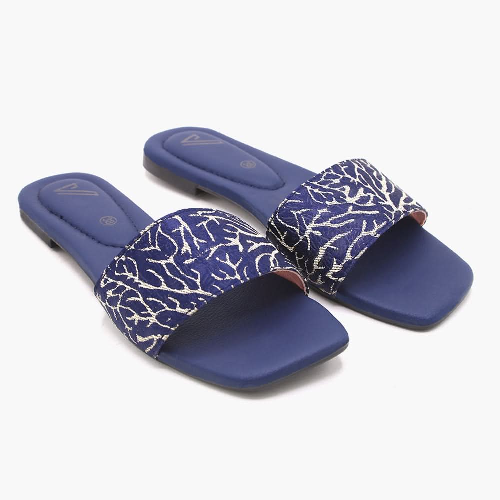 Women's Slipper - Blue, Women Slippers, Chase Value, Chase Value
