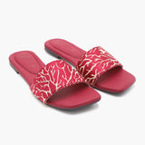 Women's Slipper - Maroon, Women Slippers, Chase Value, Chase Value
