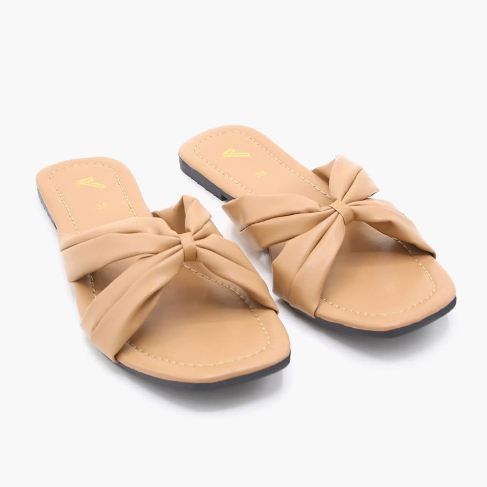 Women's Slipper - Beige, Women Slippers, Chase Value, Chase Value