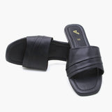 Women's Slipper - Black, Women Slippers, Chase Value, Chase Value