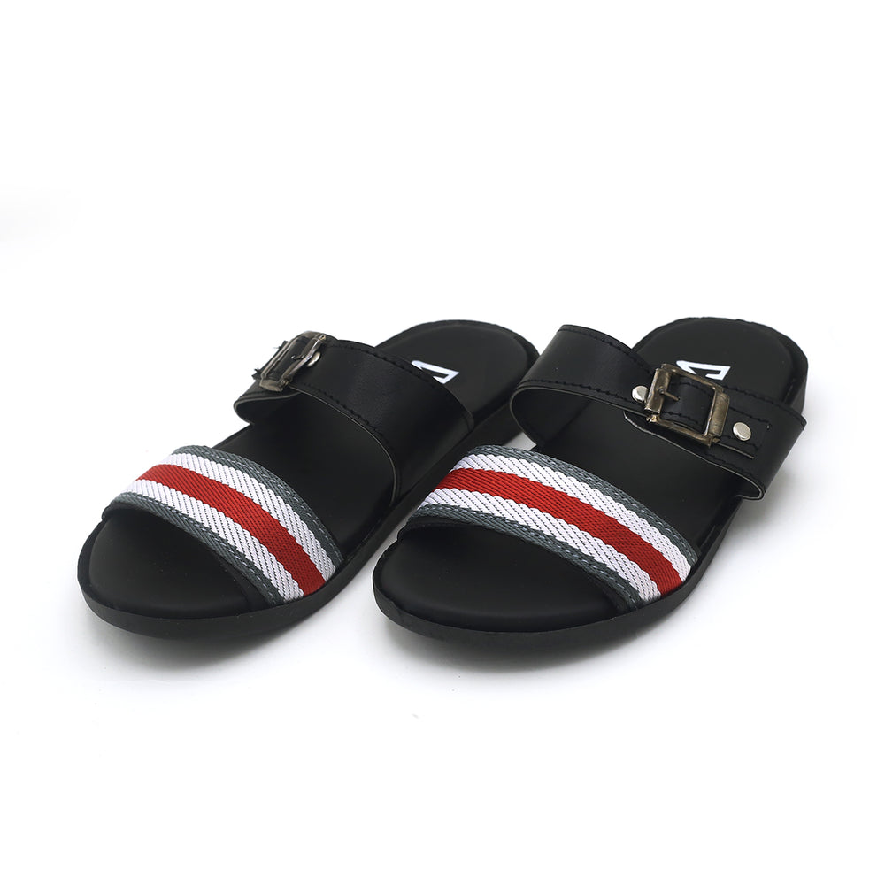 Valuable Boys Slipper - Black, Boys Slippers, Chase Value, Chase Value