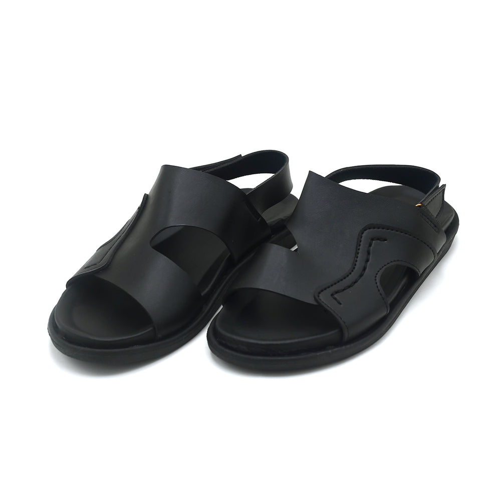 Valuable Men's Sandal - Black, Men's Sandals, Chase Value, Chase Value