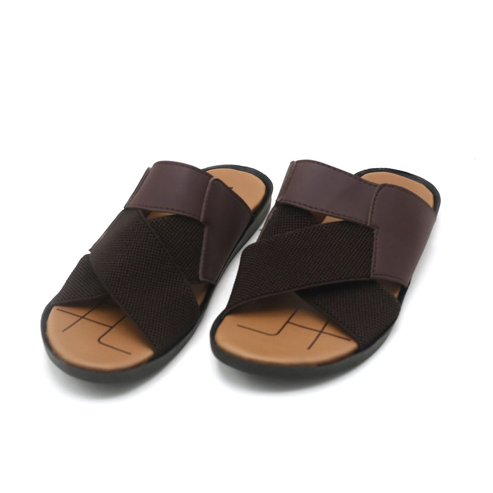 Valuable Men's Slipper - Brown, Men's Slippers, Chase Value, Chase Value