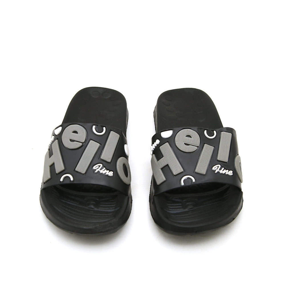 Boys Slider - Grey, Boys Slippers, Chase Value, Chase Value