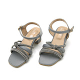 Eminent Girls Heel Sandal - Grey, Girls Sandals, Eminent, Chase Value