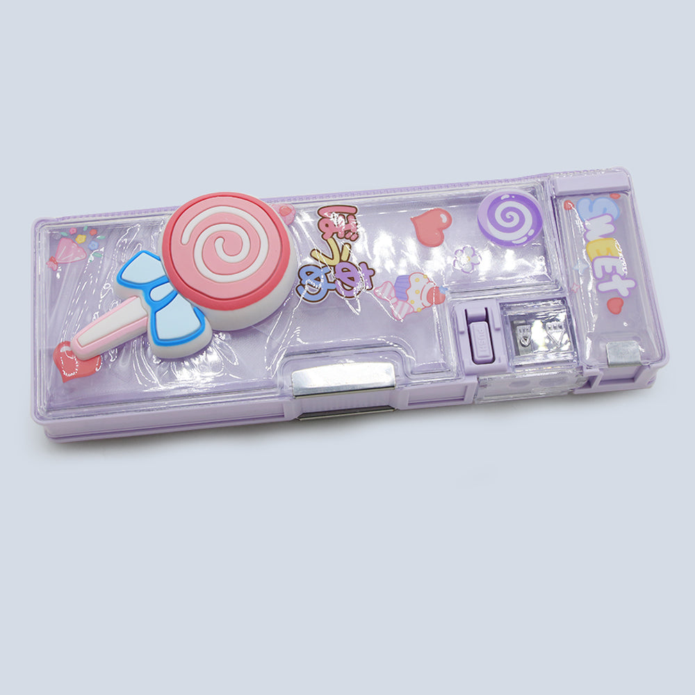 Pencil Box - Light Purple, Pencil Boxes & Stationery Sets, Chase Value, Chase Value