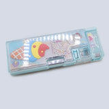 Pencil Box - Cyan, Pencil Boxes & Stationery Sets, Chase Value, Chase Value
