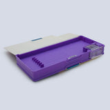 Pencil Pouch - Purple, Pencil Boxes & Stationery Sets, Chase Value, Chase Value