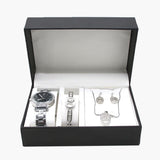 Women's Watch Bracelet Set 3in1 - Silver, Women Watches, Chase Value, Chase Value