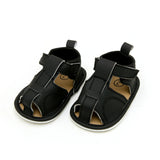 Newborn Girls Sandal - Black, Newborn Caps, Shoes & Socks, Chase Value, Chase Value