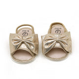 Newborn Girls Sandal - Golden, Newborn Caps, Shoes & Socks, Chase Value, Chase Value