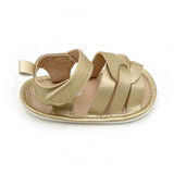 Newborn Girls Sandal - Golden, Newborn Caps, Shoes & Socks, Chase Value, Chase Value