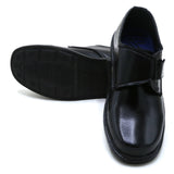 Boys School Strap Shoes - Black, Boys Formal Shoes, Chase Value, Chase Value